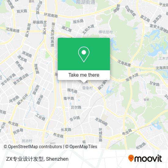 ZX专业设计发型 map