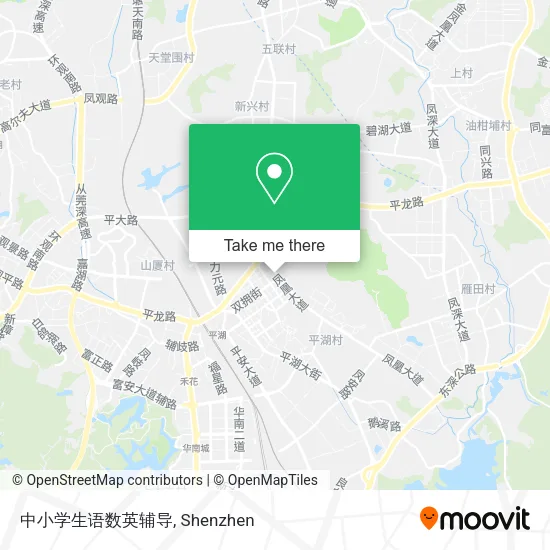 中小学生语数英辅导 map