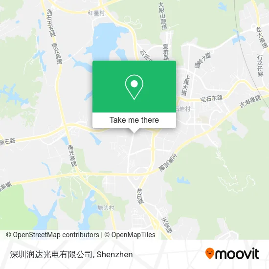 深圳润达光电有限公司 map