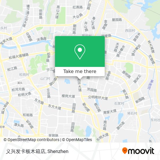 义兴发卡板木箱店 map
