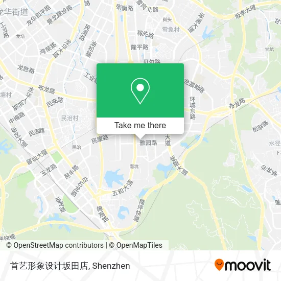 首艺形象设计坂田店 map