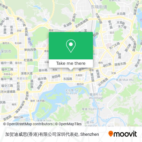 加贺迪威思(香港)有限公司深圳代表处 map