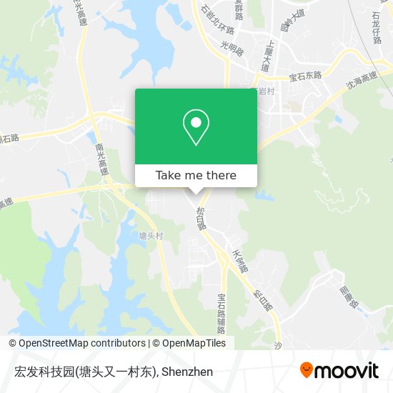 宏发科技园(塘头又一村东) map