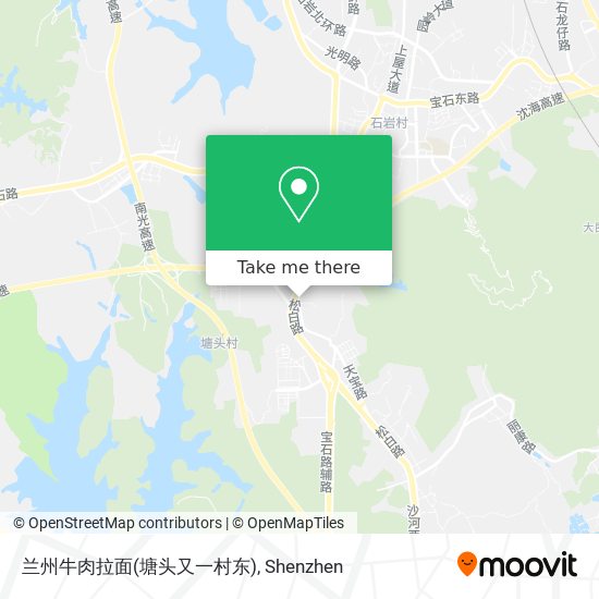 兰州牛肉拉面(塘头又一村东) map