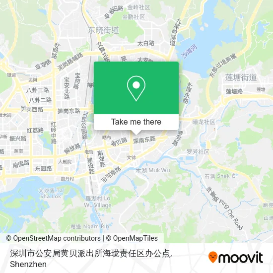 深圳市公安局黄贝派出所海珑责任区办公点 map