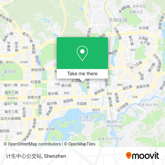 计生中心公交站 map