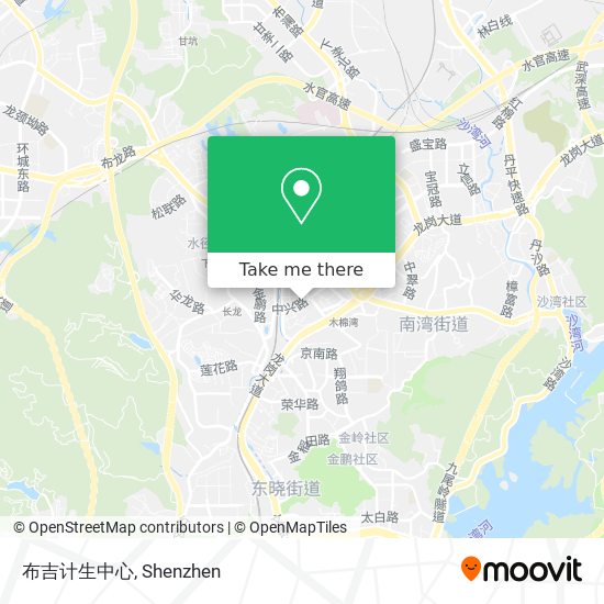 布吉计生中心 map
