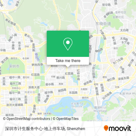 深圳市计生服务中心-地上停车场 map