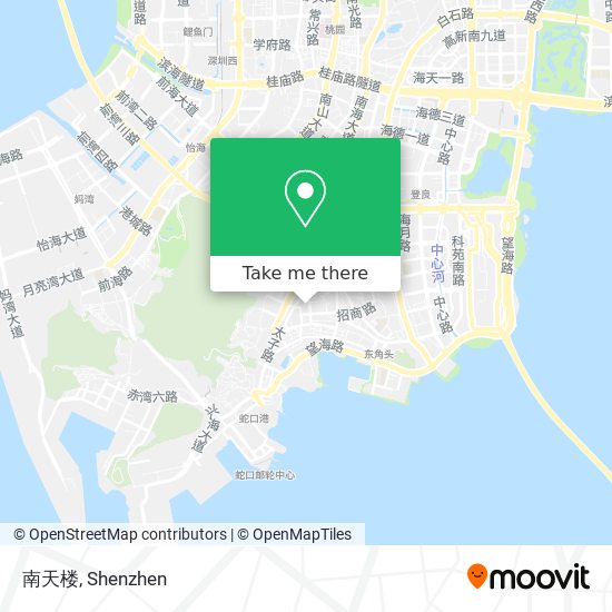 南天楼 map