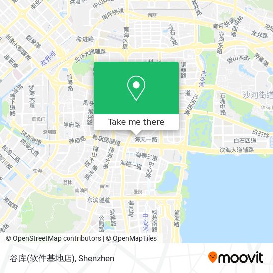 谷库(软件基地店) map