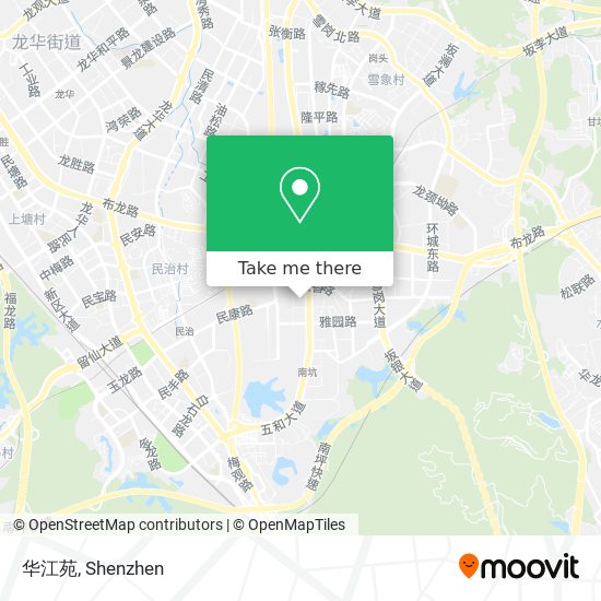 华江苑 map