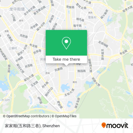 家家顺(五和路三巷) map