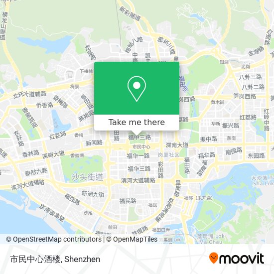 市民中心酒楼 map