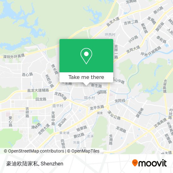豪迪欧陆家私 map