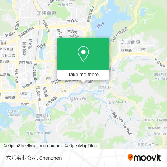 东乐实业公司 map