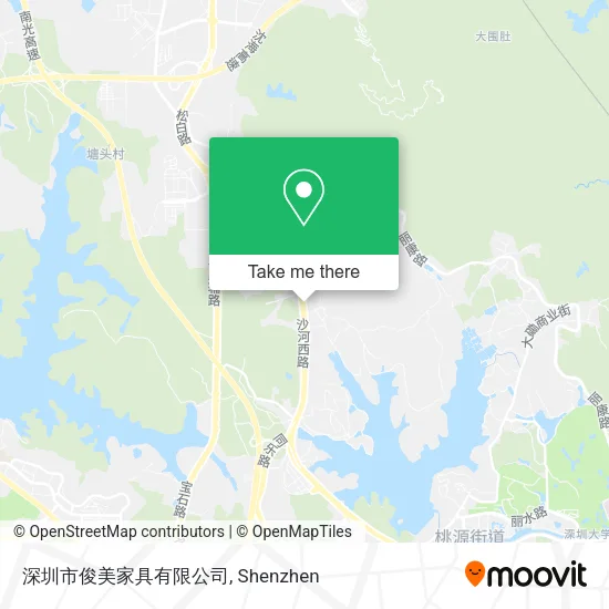 深圳市俊美家具有限公司 map