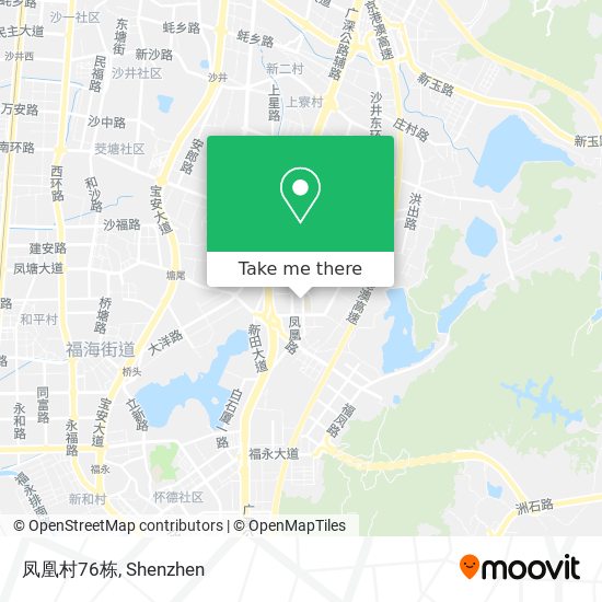 凤凰村76栋 map