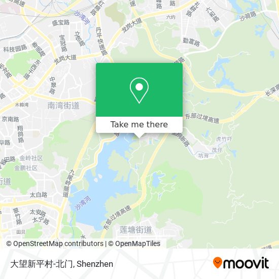 大望新平村-北门 map