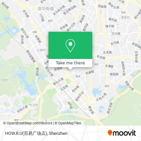 HOW.R.U(百易广场店) map