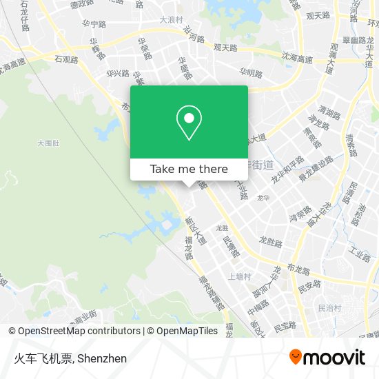 火车飞机票 map