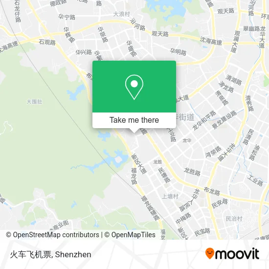 火车飞机票 map