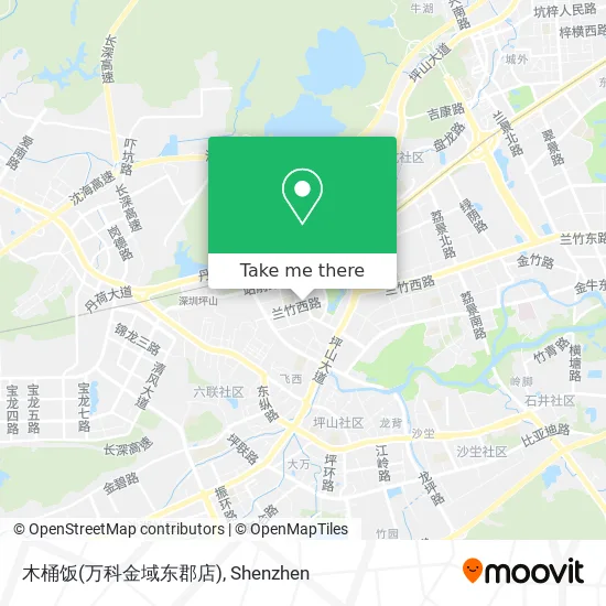 木桶饭(万科金域东郡店) map