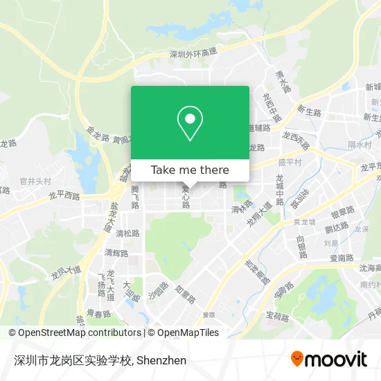 深圳市龙岗区实验学校 map