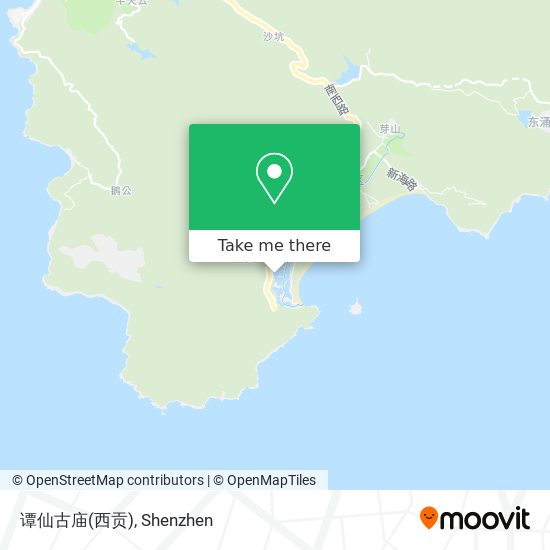 谭仙古庙(西贡) map