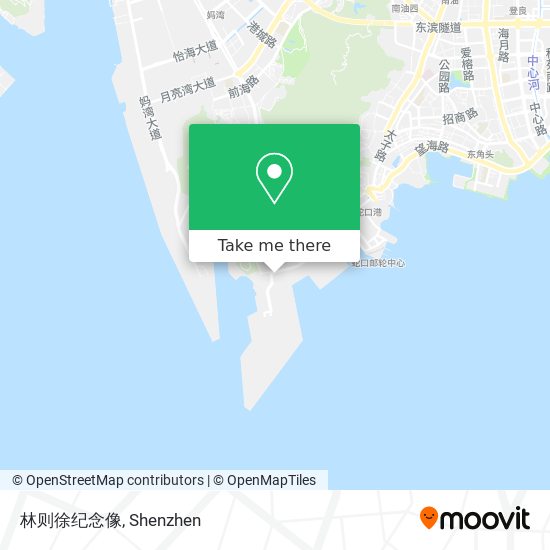 林则徐纪念像 map