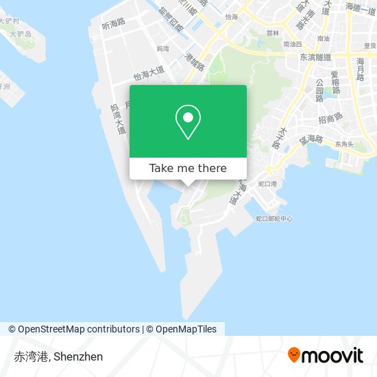 赤湾港 map