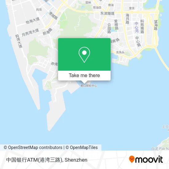 中国银行ATM(港湾三路) map