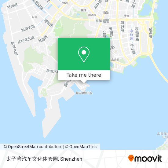 太子湾汽车文化体验园 map