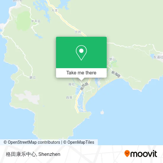 格田康乐中心 map