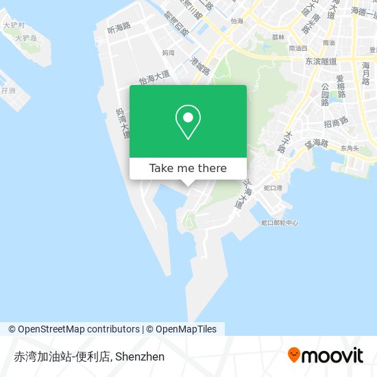 赤湾加油站-便利店 map