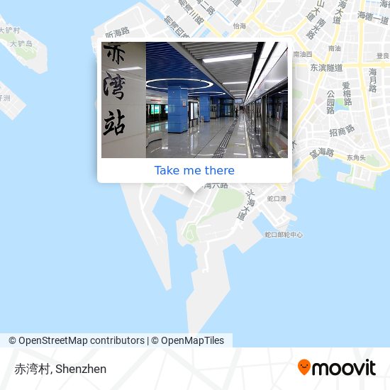 赤湾村 map
