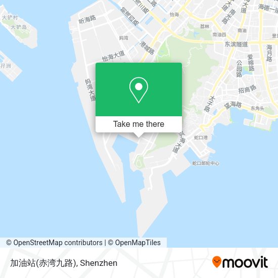 加油站(赤湾九路) map