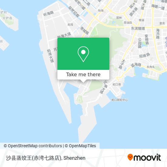 沙县蒸饺王(赤湾七路店) map