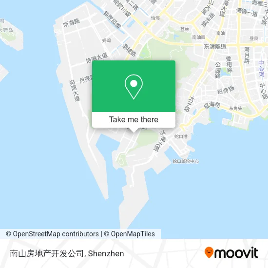 南山房地产开发公司 map