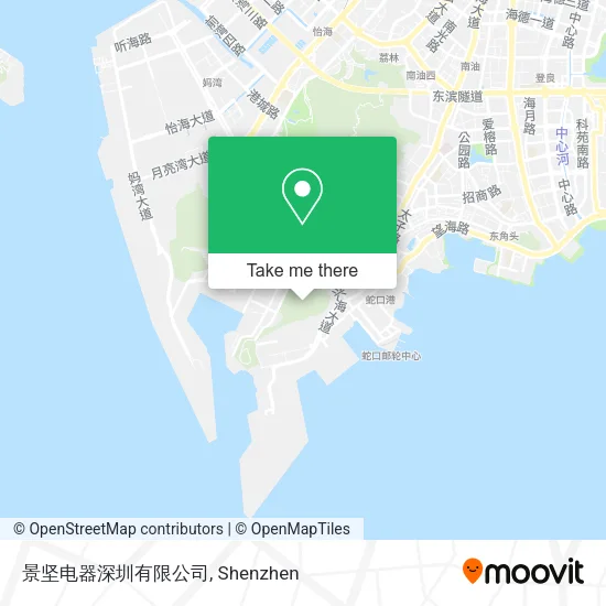景坚电器深圳有限公司 map