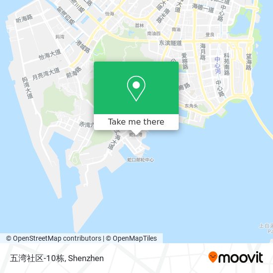 五湾社区-10栋 map