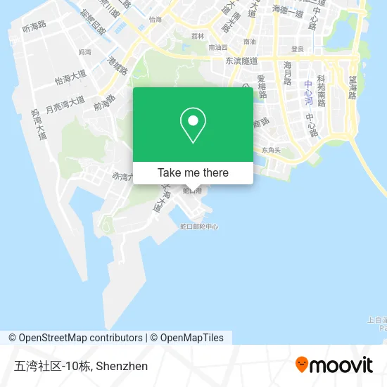 五湾社区-10栋 map