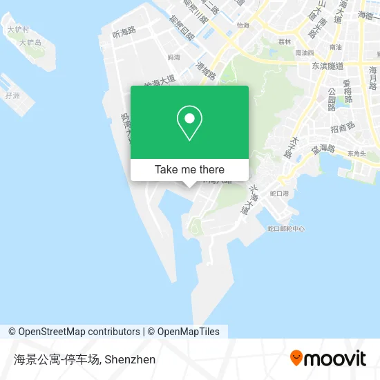 海景公寓-停车场 map