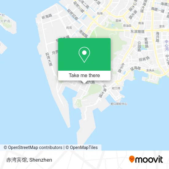 赤湾宾馆 map