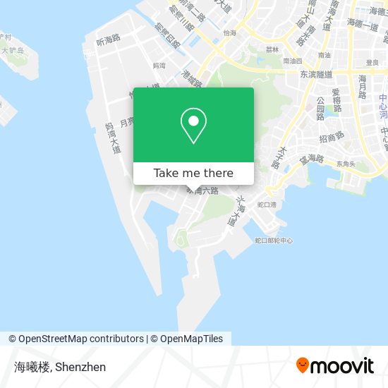 海曦楼 map