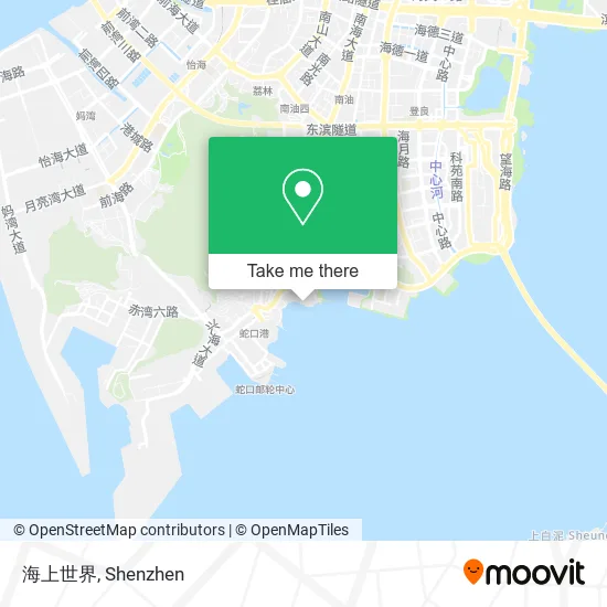 海上世界 map