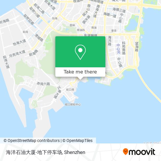 海洋石油大厦-地下停车场 map