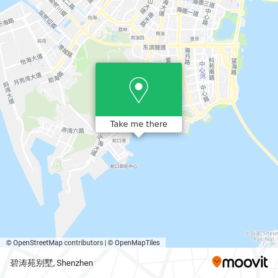 碧涛苑别墅 map