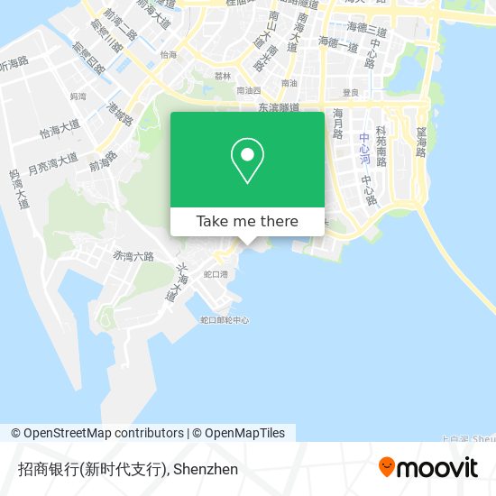 招商银行(新时代支行) map