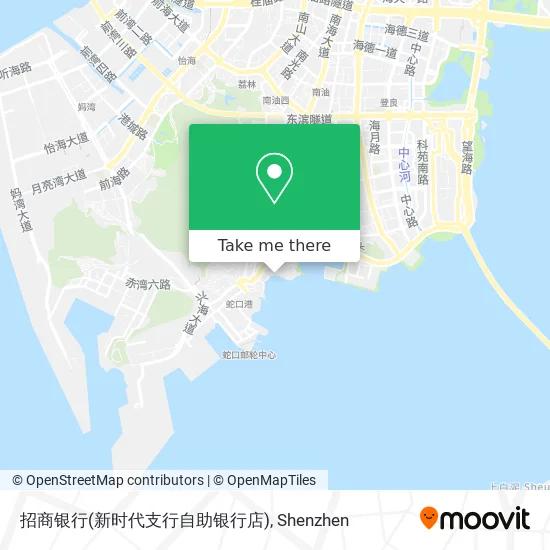 招商银行(新时代支行自助银行店) map