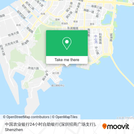 中国农业银行24小时自助银行(深圳招商广场支行) map